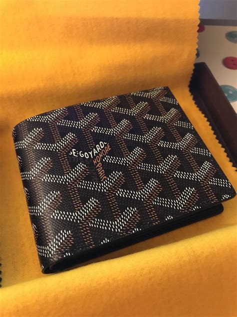 authentic goyard wallet